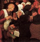 Pieter Bruegel the Elder Peasant Wedding oil painting artist